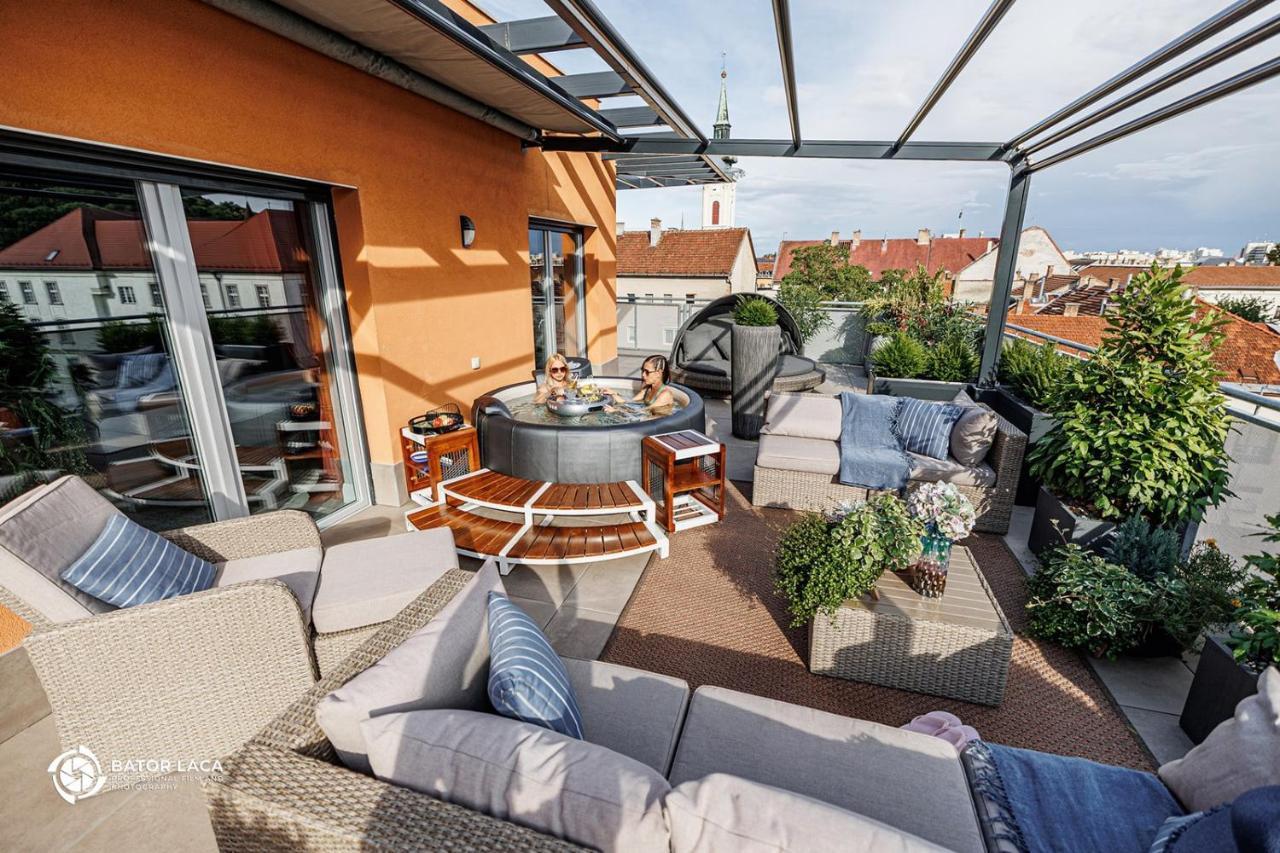 Bükk Penthouse Apartment Mişcolţ Exterior foto